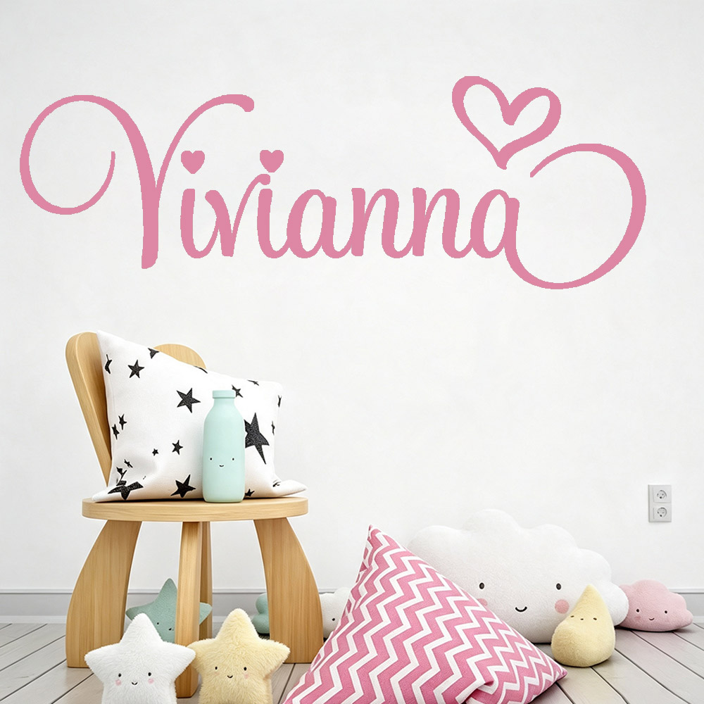Baby Nursery Decor Girl - ملصقات جدارية لغرف الأطفال، ملصقات فينيل