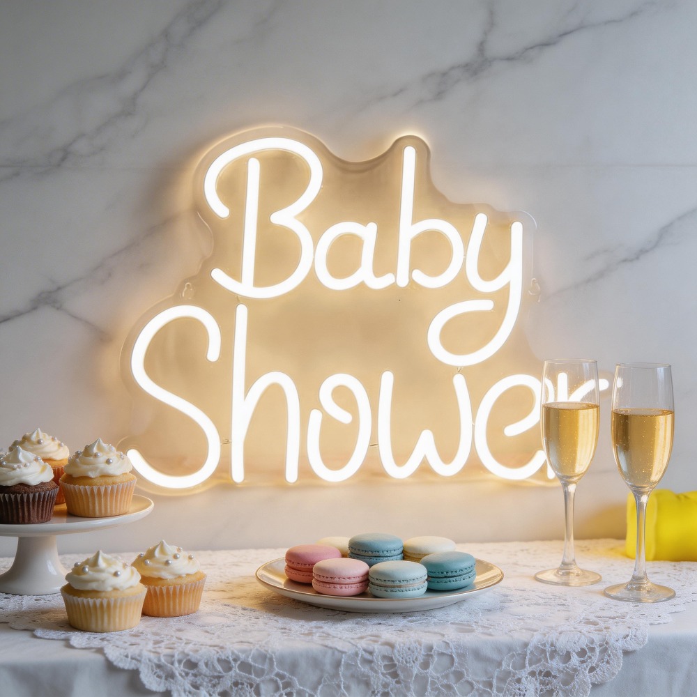 لافتات نيون LED لحفلات استقبال - مراجعة Baby Nursery Wall Lights وسعره