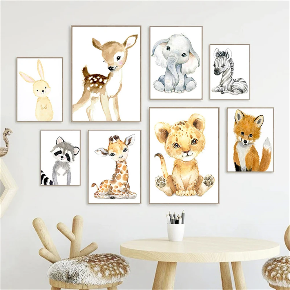 لوحة فنية جدارية بدون إطار لغر - مراجعة Baby Nursery Frames وسعره