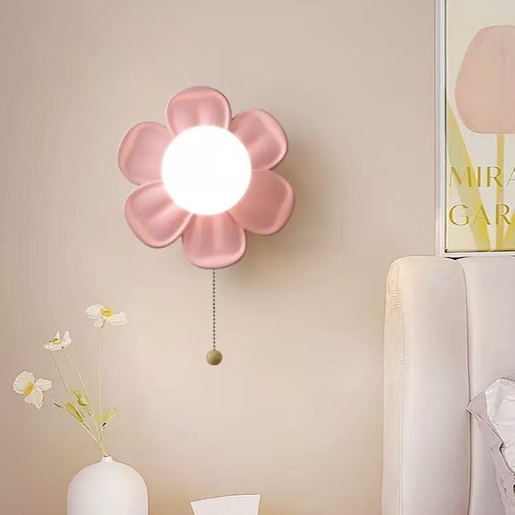 مصباح جداري عصري بتصميم زهور ب - مراجعة Baby Nursery Wall Lights وسعره