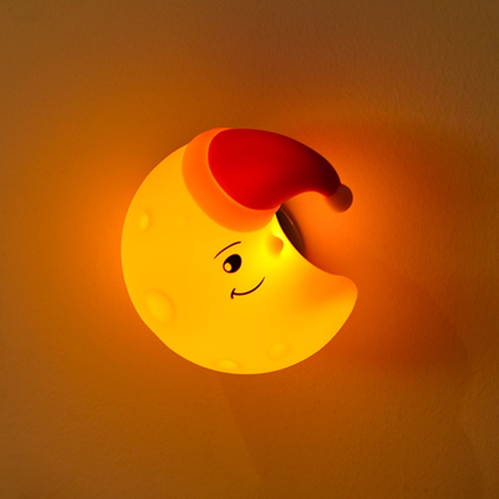 مصباح ليلي لطيف من السيليكون ق - مراجعة Baby Nursery Wall Lights وسعره