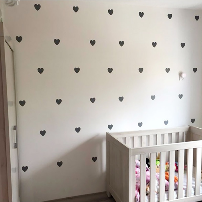 القلب غرفة الطفل ملصقات الزخرف - مراجعة Baby Girl Nursery Quotes وسعره