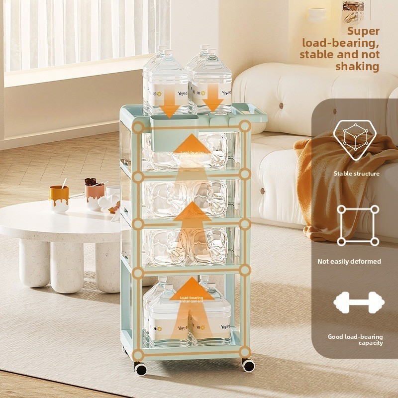 عربة تخزين متحركة للأطفال متعد - مراجعة Baby Nursery Trolley وسعره