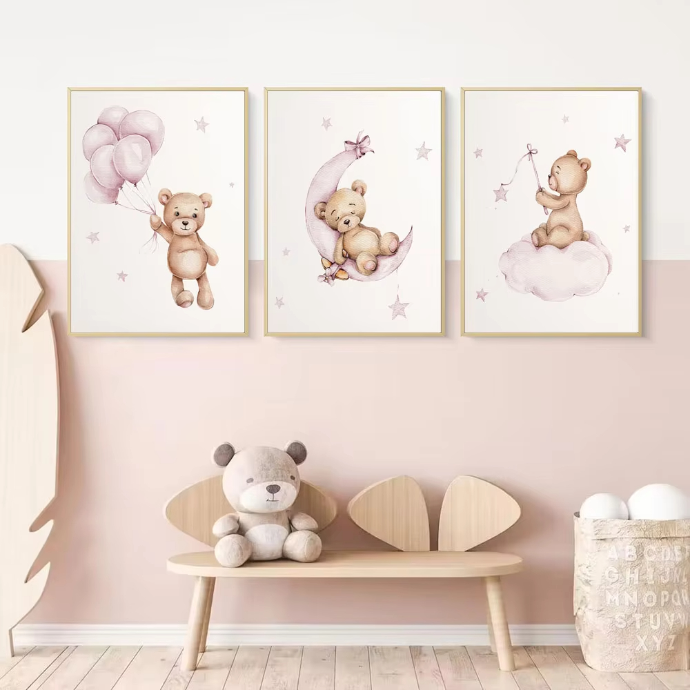 ديكور جداري لغرفة الأطفال بتصم - مراجعة Baby Nursery Decor Girl وسعره